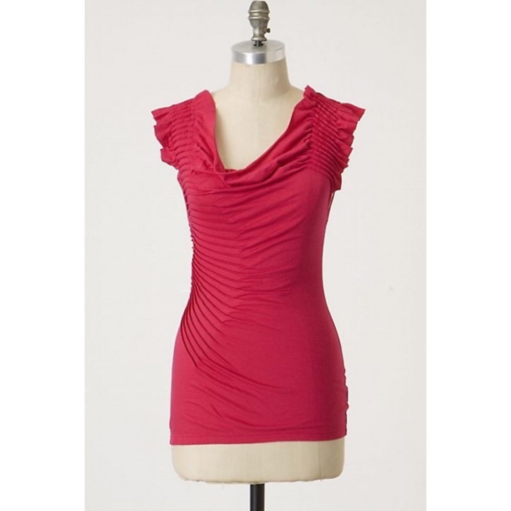 ❌DONATED❌ Anthropologie C. Keer pink tee shirt